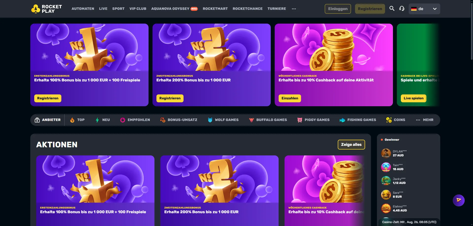 Rocketplay Casino overview — trusted online casino for Australian players